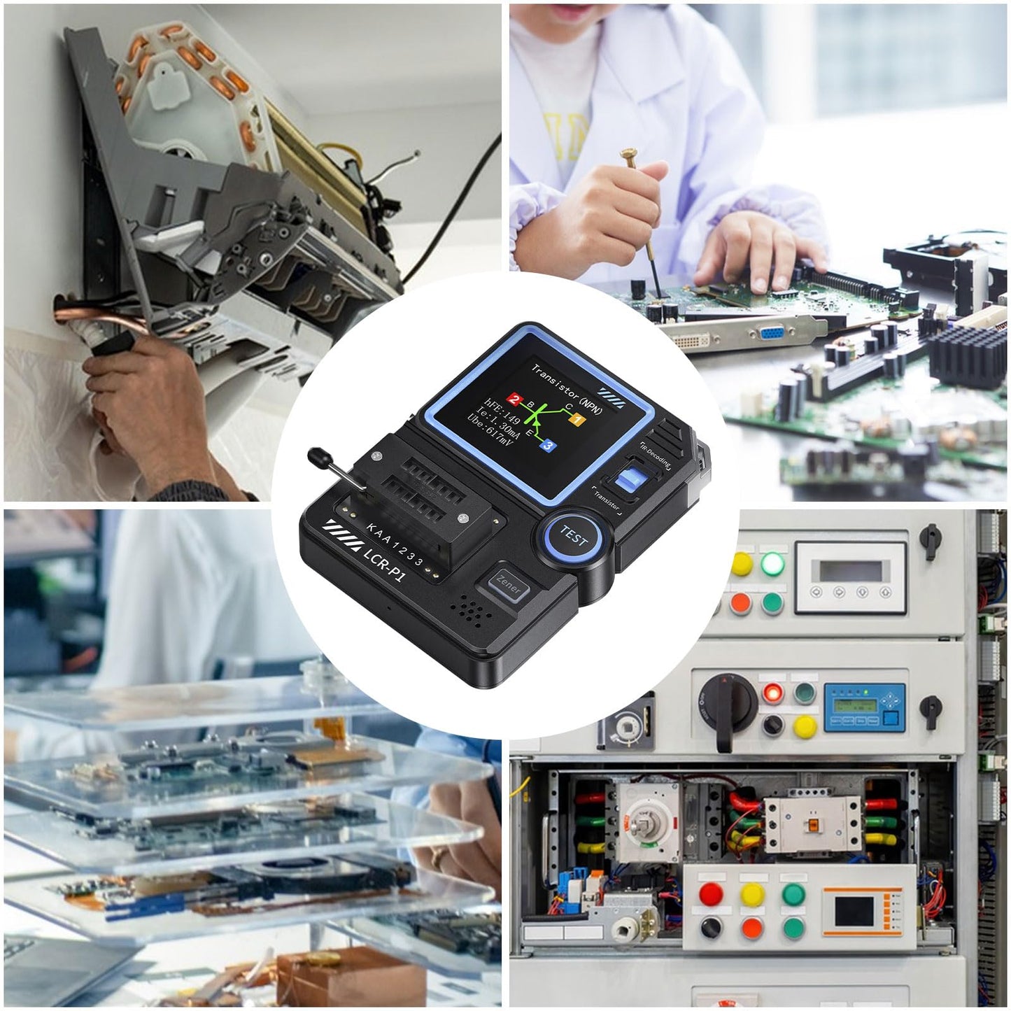 Multifunctional Electronic Component Tester