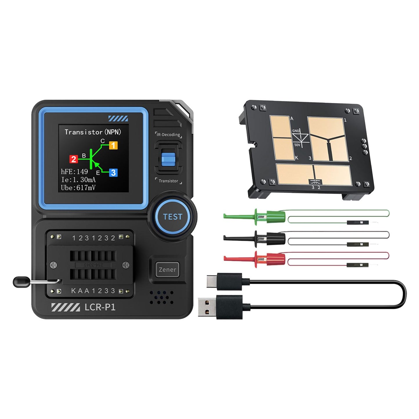 Multifunctional Electronic Component Tester